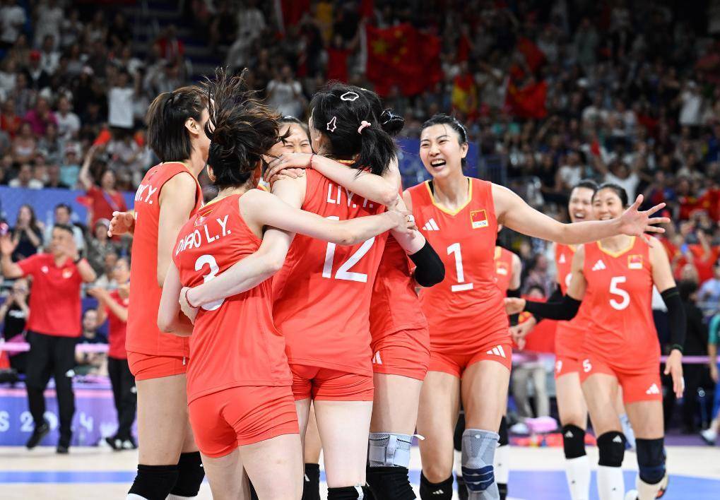 中国女排夺取第五连胜，晋级八强